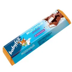 Шоколад молочный Babyfox 47 гр.
